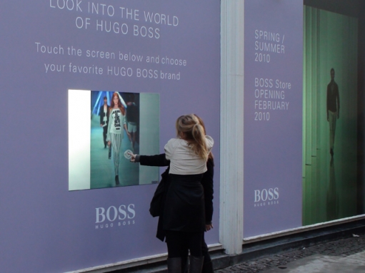 interactive touch screen